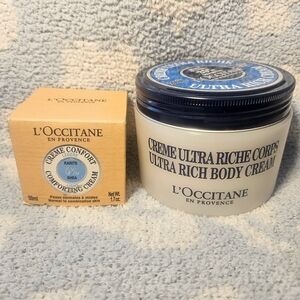 L'OCCITANE Ultra Rich Body Cream - Blue and Tan